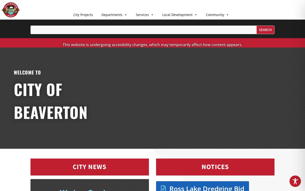 Beaverton municipal building contact source for criminal records